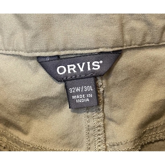 Orvis Pants Boy/Teen SEE MEASUREMENTS Tan Brown Missouri Breaks Upland Game - Picture 5 of 10